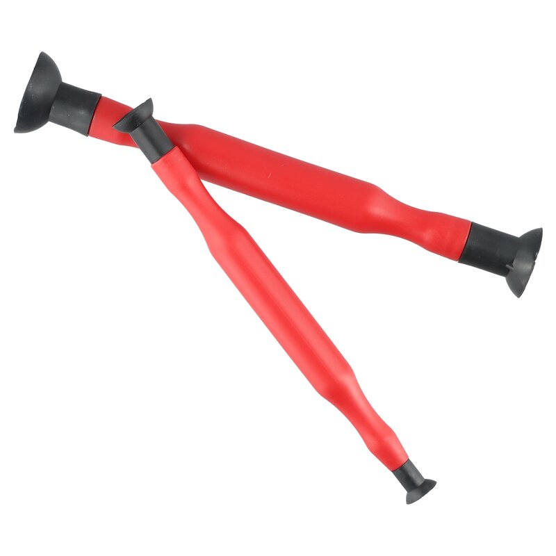 Ferramentas manuais de válvula vermelha Lapping Stick, Útil, fácil lamber para veículos pequenos e grandes, Plástico e borracha, Alta qualidade