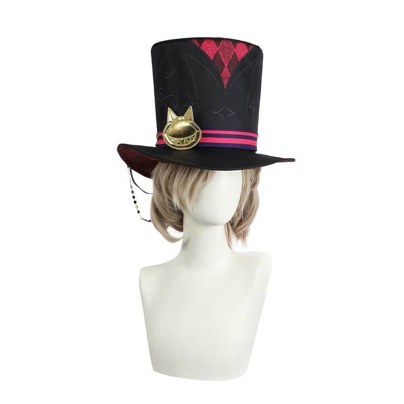Gra Genshin Impact Lyney przebranie na karnawał kobiety Roleplay ubrania koszula męska kapelusz derby peruki pełny zestaw strojów kostium na Halloween