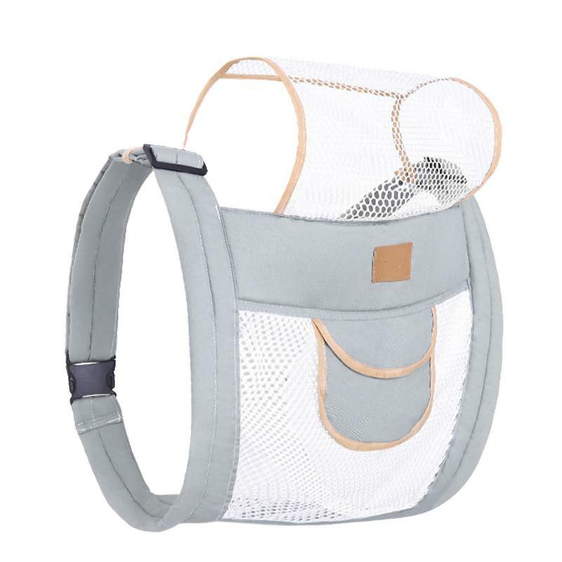 Рюкзак-переноска для новорожденных, эргономичный дизайн, слинг-трансформер, мягкая дышащая сетка, для новорожденных