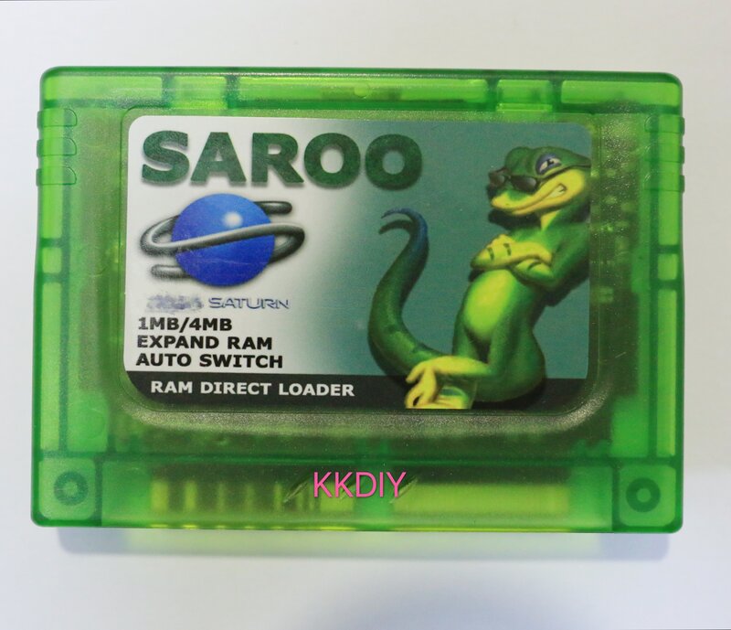 SAROO-Sega Saturn conso ، لعبة عتيقة من خلال ، من خلال ، Ver SS ، evertrive