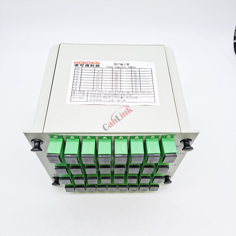 1-5 sztuk SC APC PLC 1X32 rozdzielacz światłowodowy FTTH PLC rozdzielacz sygnału z 1X32 planarny falowód typ optyczny Splitter