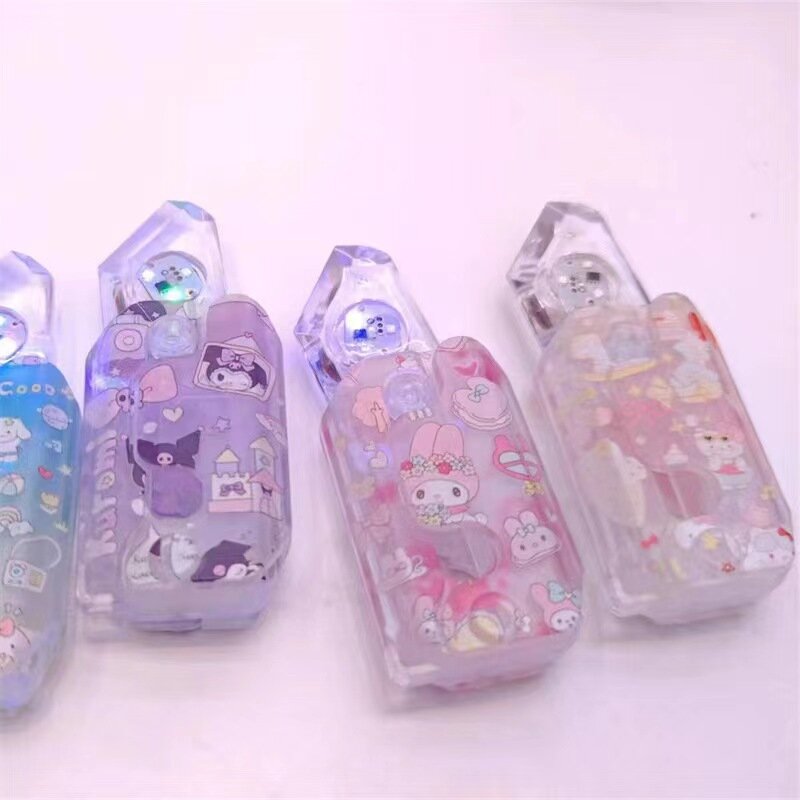 Sanurgente-Couteau à radis 3D, jouet en plastique, Hello Kitty, My Melody, Kuromi, Cinnamoroll, Décompression passionnée