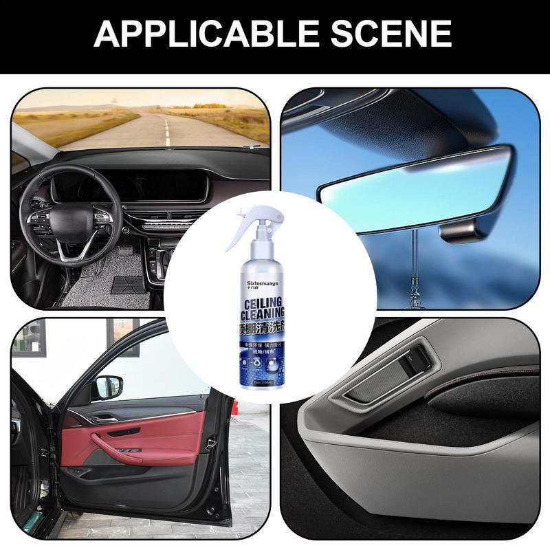 Limpiador de espuma para el Interior del coche, limpiador para todas las superficies, todos los usos, 256ml