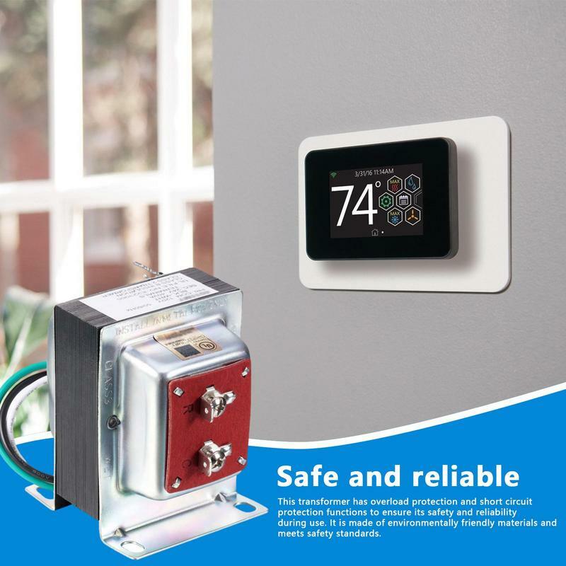 Video Doorbell Transformer Hardwired Doorbell Power Supply 16V 30VA Versatile Transformer For Doorbells & Home Appliances