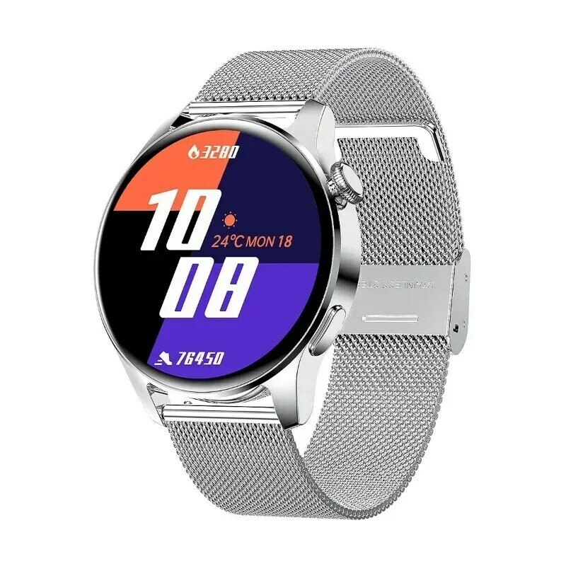 24 New For HUAWEI Smart Watch Men Waterproof Sport Fitness Tracker Multifunction Bluetooth Call Smartwatch Man For Android IOS