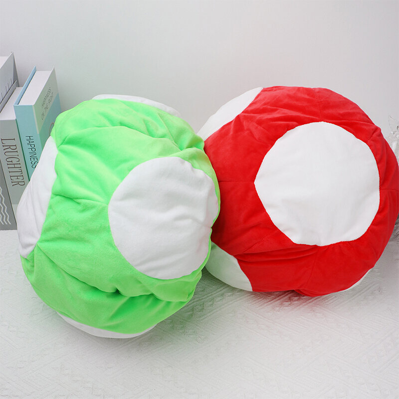 Gra Mario Luigi Bros ropucha grzyb Cosplay kapelusz czerwony zielony niebieski grzyby czapka czapka nakrycie głowy pluszowa lalka nakrycie głowy Unisex