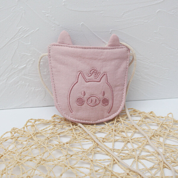 Mini portefeuille pour enfants, pochette en forme de chat de dessin animé, étoile à cinq branches, pastèque, Mini sac à bandoulière pour petites filles
