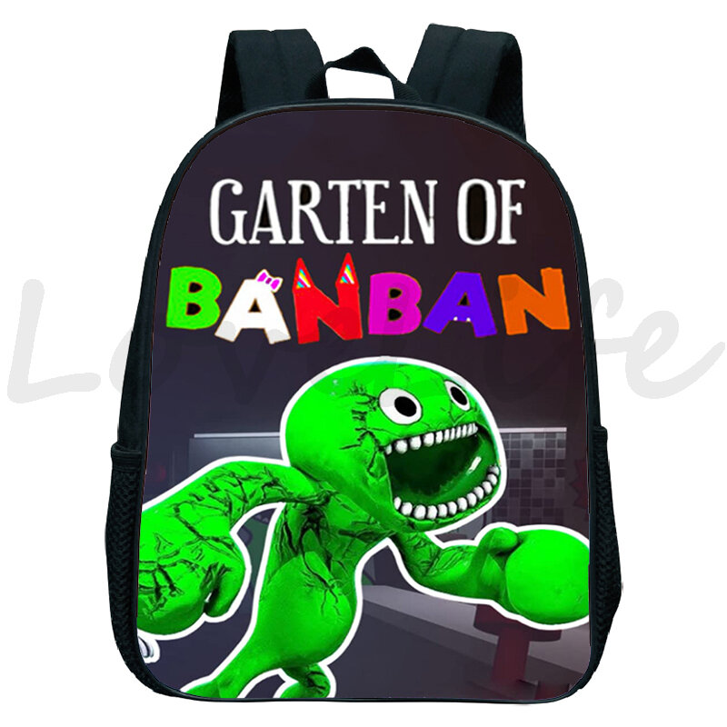 Games Garten Of Banban Kindergarten Backpacks Kids Cartoon Bookbag Boys Girls Anime School Bags Children Waterproof Bag Mochlia