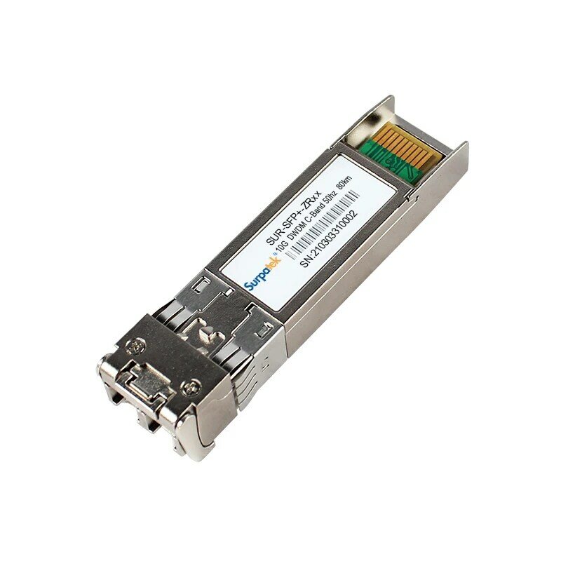 Modulo in fibra SFP + DWDM con BASE 10G ad alto Bitrate per dispositivi DWDM amplificatore ottico EDFA