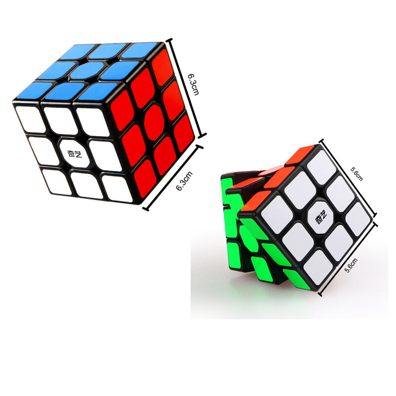 Speed Cube-cubos mágicos para niños, juguete profesional de alta calidad, juegos educativos, 3x3, 5,6 Cm