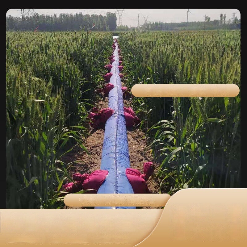 Thickened watering irrigation cloth water hose pipe ridge and furrow ground hose multi-sleeve hose agricultural water hose