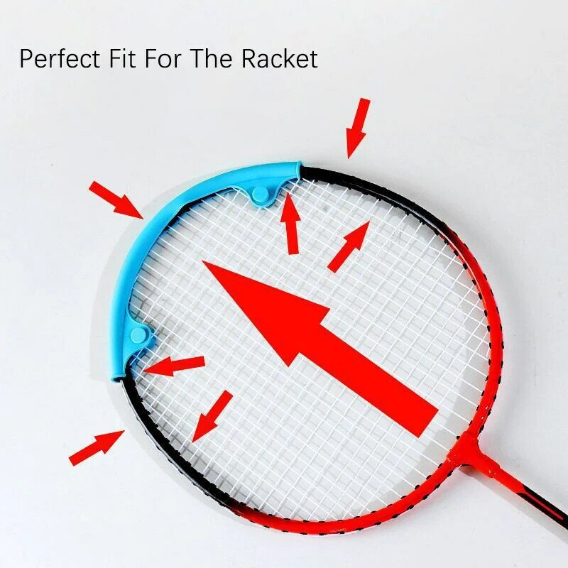 2pcs Racket Head Protector Badminton Racquet Wire Frame Protective Sleeve User-Friendly Protective Tool For Badminton Lovers