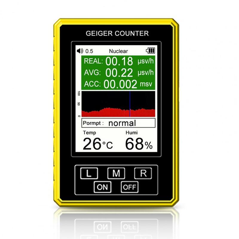 XR3 Pro BR-9C Geiger Detector, 4 em 1, Dosímetro Pessoal, Detectores de Mármore, Raios X Betas Gama, Saúde e Vida Familiar