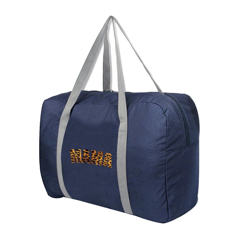 2022 New Foldable Travel Bags Unisex Clothes Organizers Large Capacity Duffle Bag Mom Printed Women Handbags Men Travel Bag