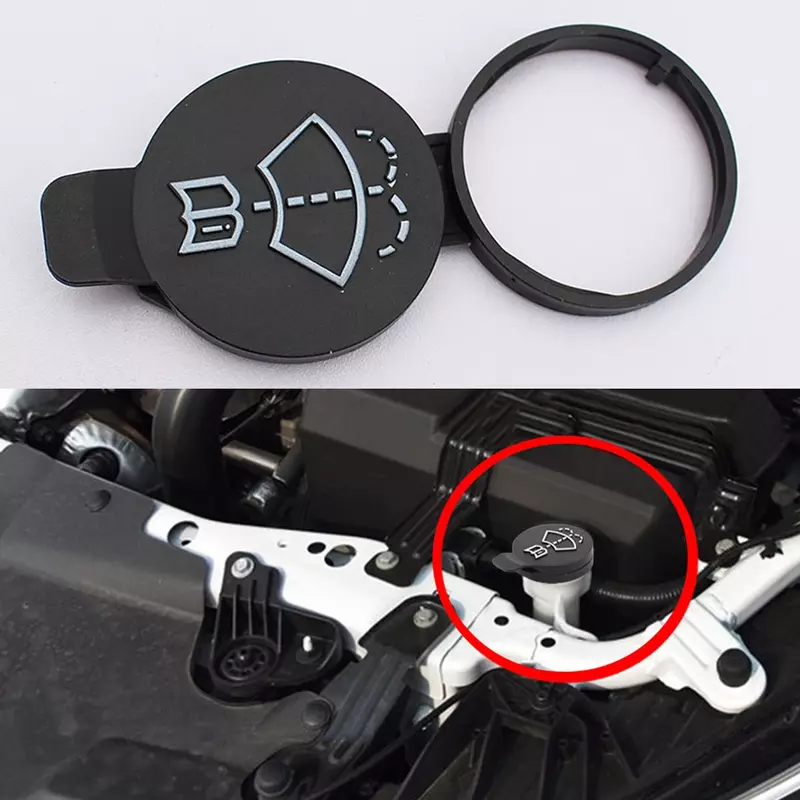 1Pc Car Wiper Washer Fluid Auxiliary Water Tank Plastic Cap Cover Replacement Car Accessories for Chevrolet Buick Cadillac
