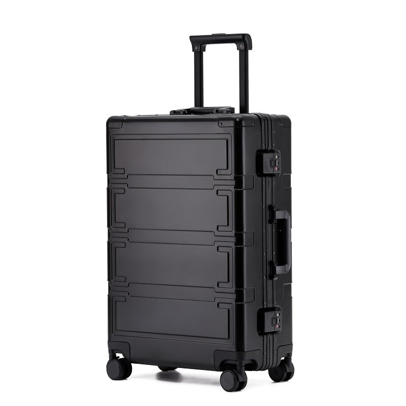 20/24/28 Inch Aluminum Suitcase Rolling Luggage Magnesium Alloy Cabin Travel Suitcase Men Women Carry-on Suitcases Trolley Case