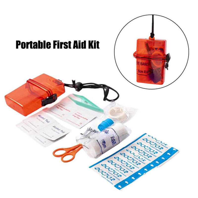 Portable Travel First Aid Kit Outdoor Camping Emergency Medical Bag Bandage Band Aid Survival Kits
