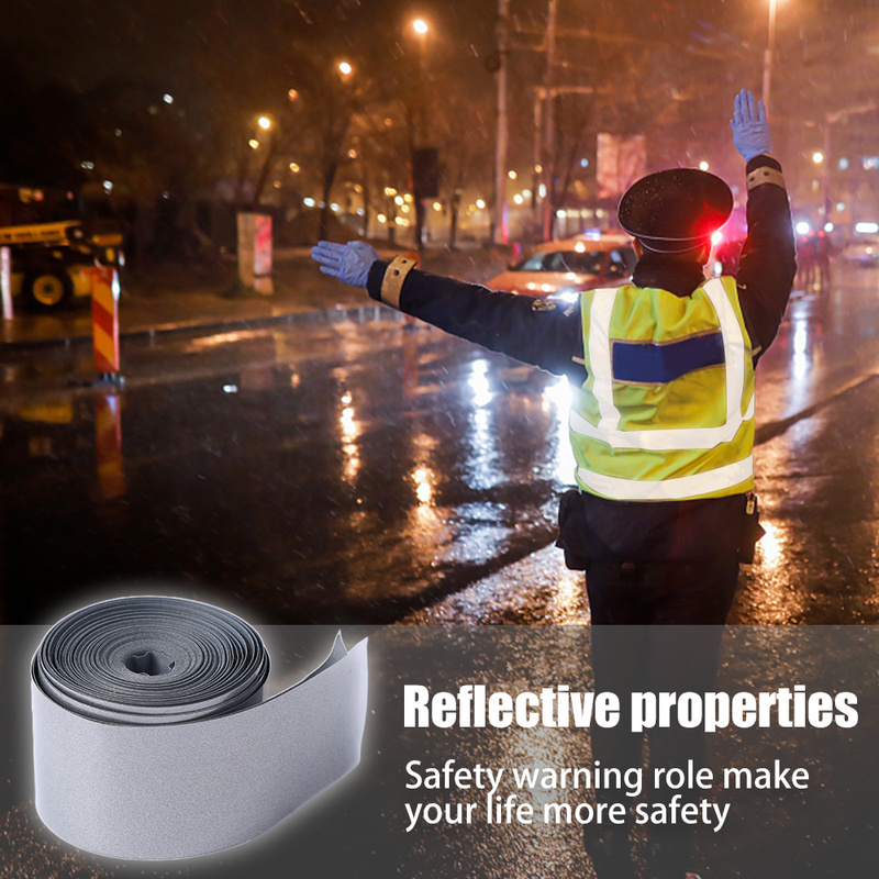 Película reflectante de transferencia de calor para protección de coche, pegatinas reflectantes para ropa, cinta reflectante, señales de advertencia de seguridad