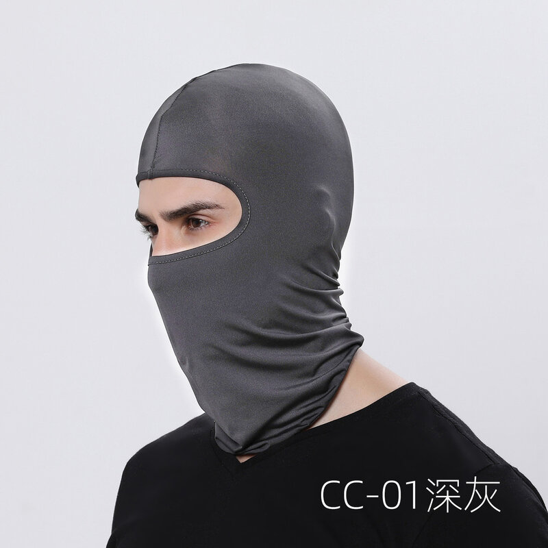 Maschera da sci per uomo maschera integrale passamontagna maschere da sci nere che coprono la copertura della testa protettiva della ghetta del collo per le moto