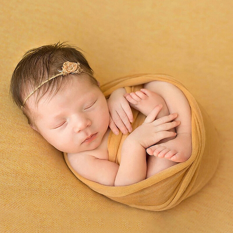 Envolturas de fotografía para recién nacidos, manta elástica suave, traje de regalo para recién nacidos, accesorios de fotografía de estudio