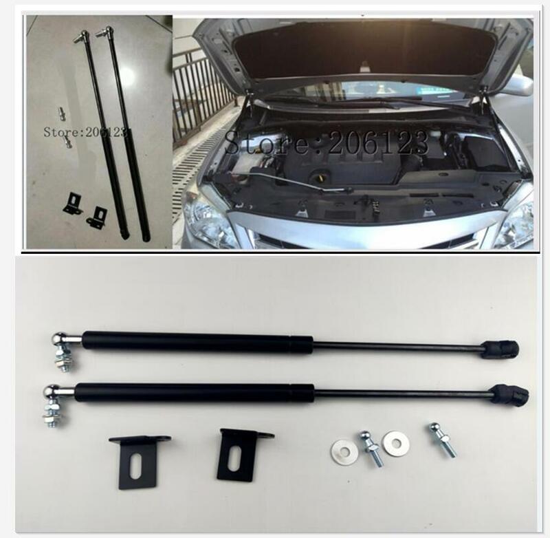 Подходит для Toyota Corolla 2007 2008 2009 2010 2011 2012 2013 Аксессуары для капота автомобиля Газовый амортизатор стойка подъемник поддержка стайлинга автомобилей