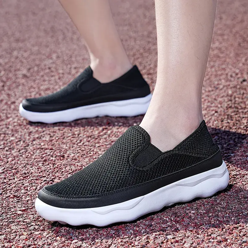 Men Casual Sneakers Summer Breathable Athletic Running Walking 2024 Summer New Gym Shoes Fashion Lightweight Sport Shoes