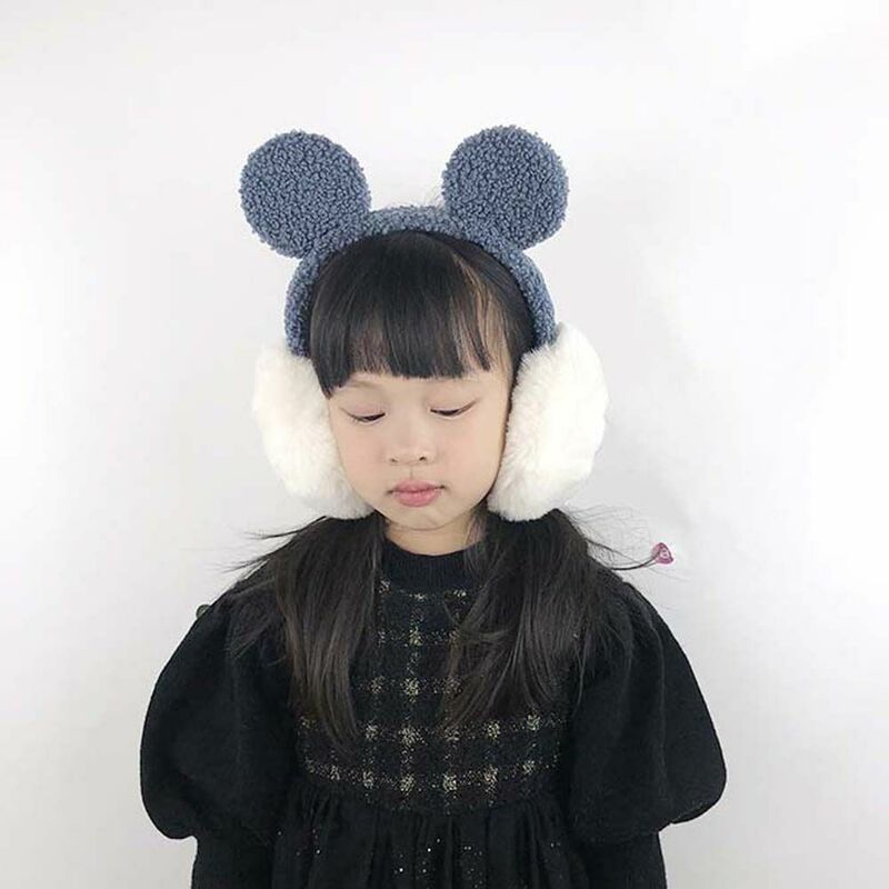 Soft Cute Winter Cold Protection Ear Lap Ears Ear Wrap Plush Earflaps Kids Plush Earmuff Women Ear Cover