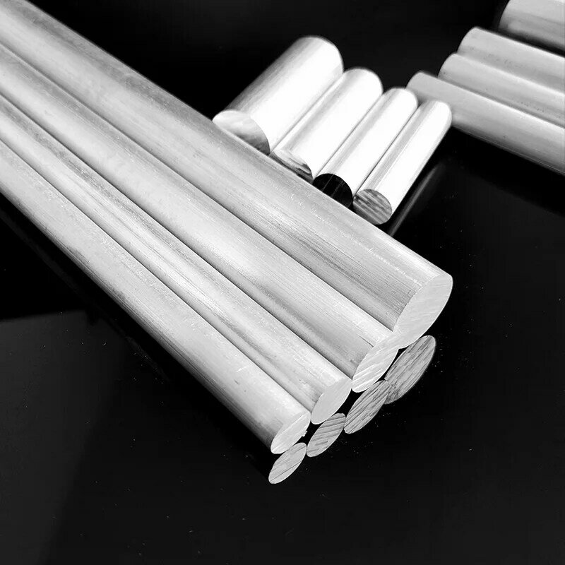6061 hochwertiger Aluminium-Vollstab-Rundstab durchmesser Φ10, 150, 15, 16 ,20 ,25, 30 ,35mm Länge 50mm 200mm 300mm mm mm