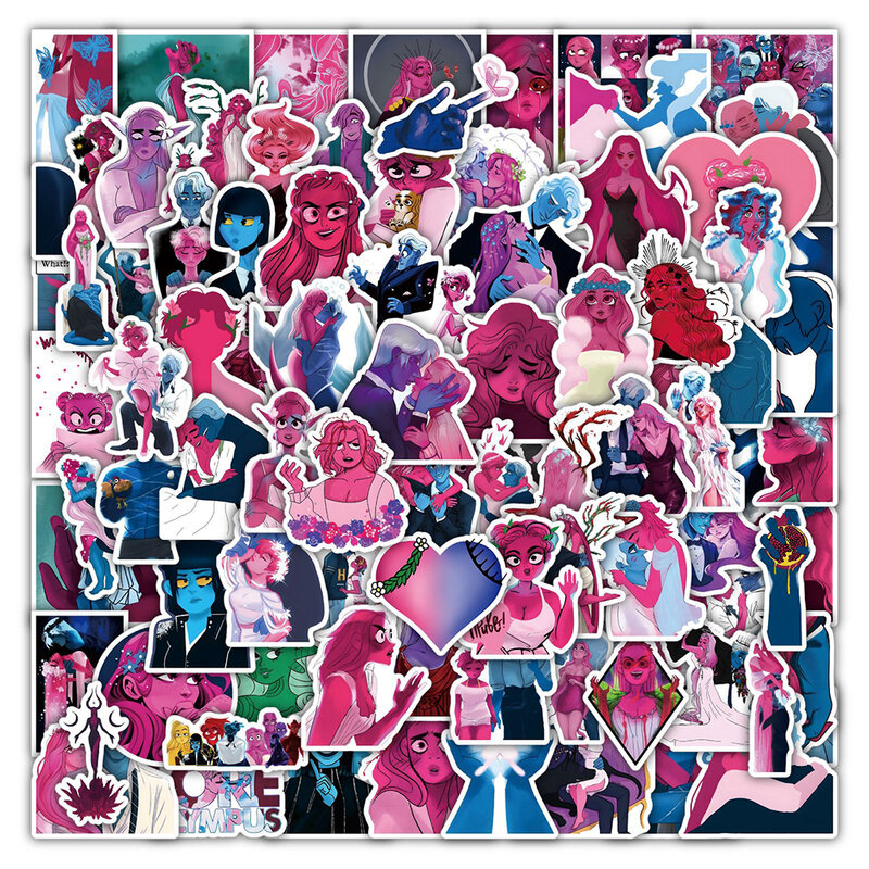 10/30/50/100PCS Anime Lore Olympus Romance Love Stickers Skateboard chitarra Car Phone moto bagagli Laptop Cool Sticker