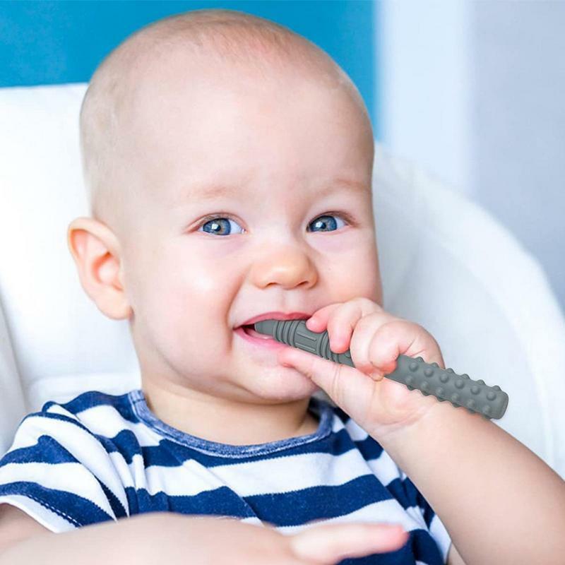 子供、安全、絶妙な、4個のための感覚歯が生えるシリコンチューニングネックレス