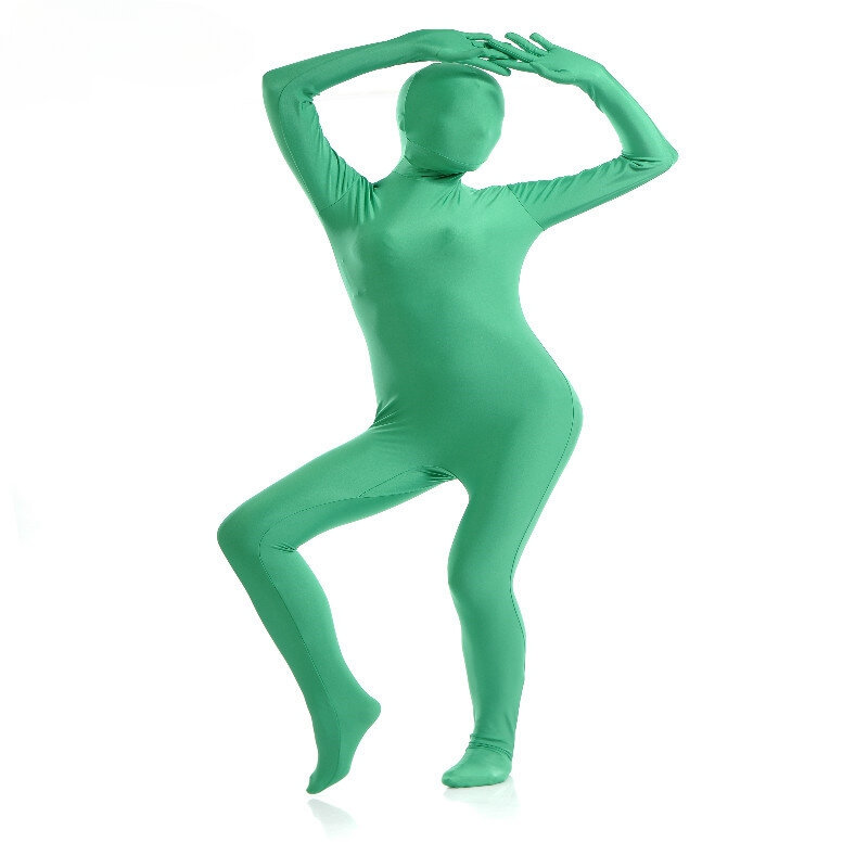 Erwachsene Ganzkörper Zentai Anzug benutzer definierte für Halloween Frauen zweite Haut enge Anzüge Spandex Bodysuit Cosplay Kostüme