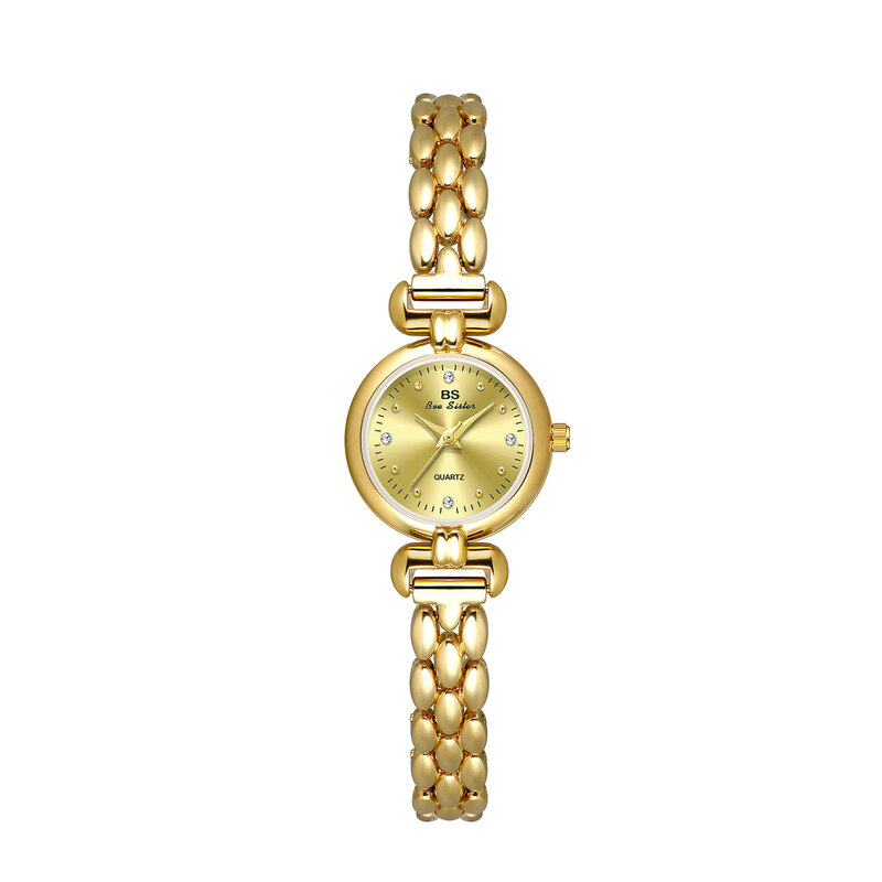 Uthai-女性のための高級ブランドのクォーツ時計,女性の腕時計,耐水性,氷,青,銀,金,学生,女性のファッション