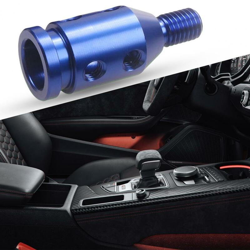 1 Set Sturdy Shift Knob Adapter  Corrosion Resistant Easy-Installation Shift Lever Adapter  Universal Car Shift Knob Adapter