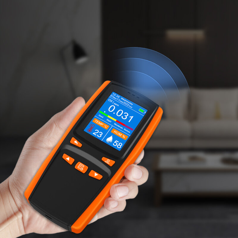 Détecteur d'ozone portable DM509-O3 Dienmern, analyseur d'ozone multifonction, testeur de capteur intelligent, systèmes de surveillance à domicile, connaissance chaude
