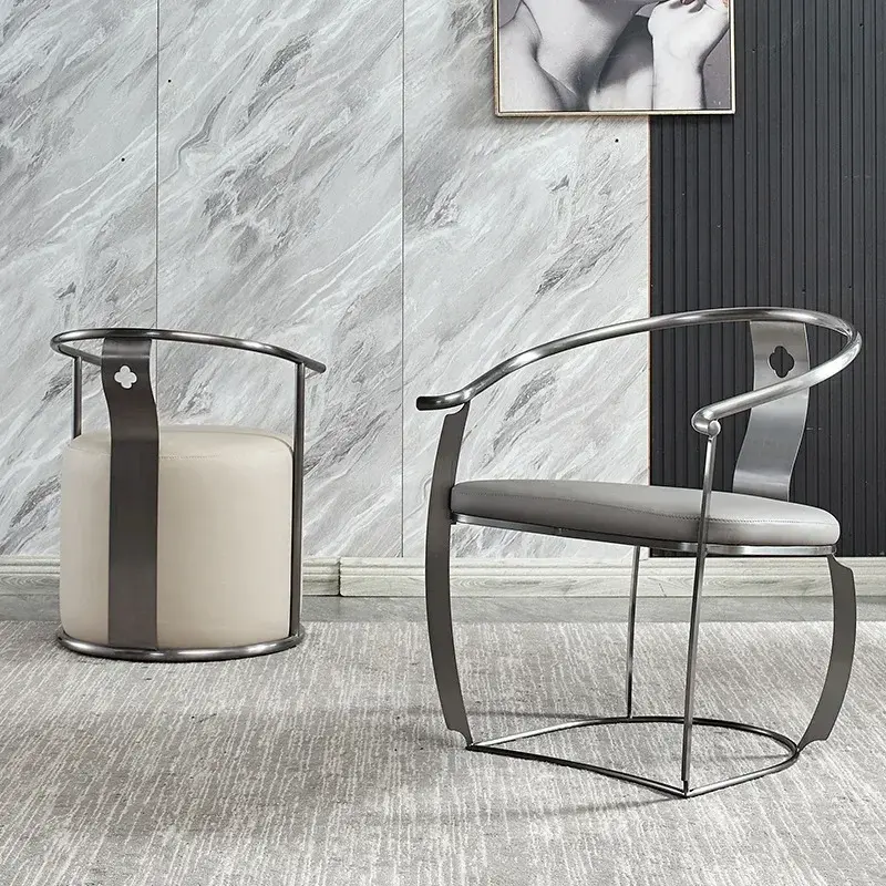 DD9006-455Luxury стул с высокой спинкой для офиса и дома, стул для отдыха в спальне, стул для гостевого чайного стола