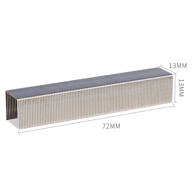 Deli-grapas de capa gruesa de acero de alta resistencia, 23/13, 1000 unids/lote/caja, modelo 0013, paquete de caja única