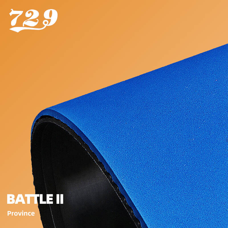 729 Vriendschap Battle 2 Serie Tafeltennis Rubber Tacky Professionele Puistjes-In Ping Pong Rubber Voor Intermediate En Gevorderde