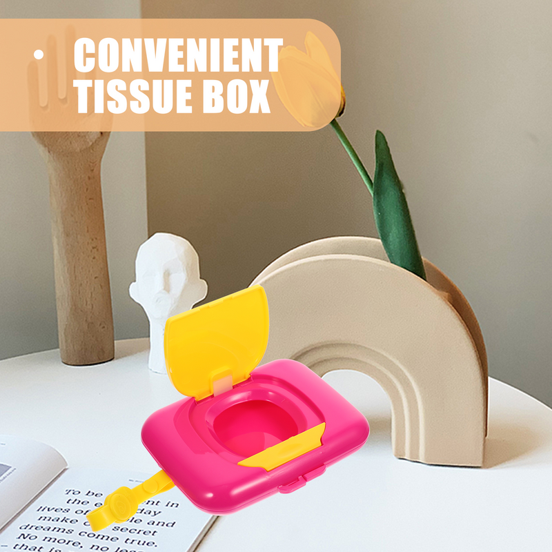 Wipe Box Outdoor Tissue Container Handheld Dispenser for Wipe Dispenser Convenient Storage