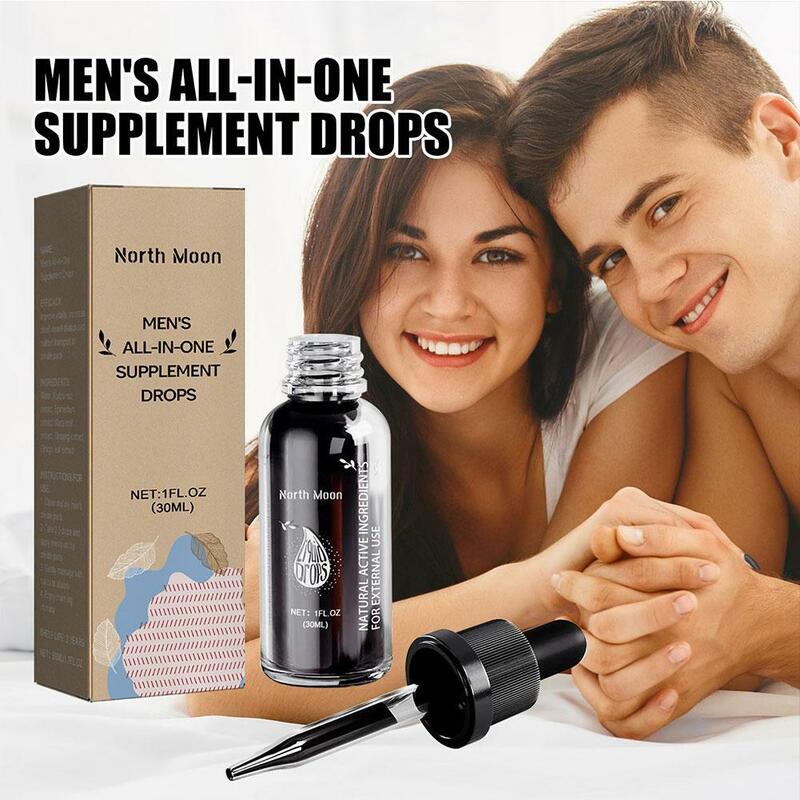 30ml Energy Supplement Drops For Men Private Massage Oil Longer Thicker Private Part Energy Massage Essential Oil