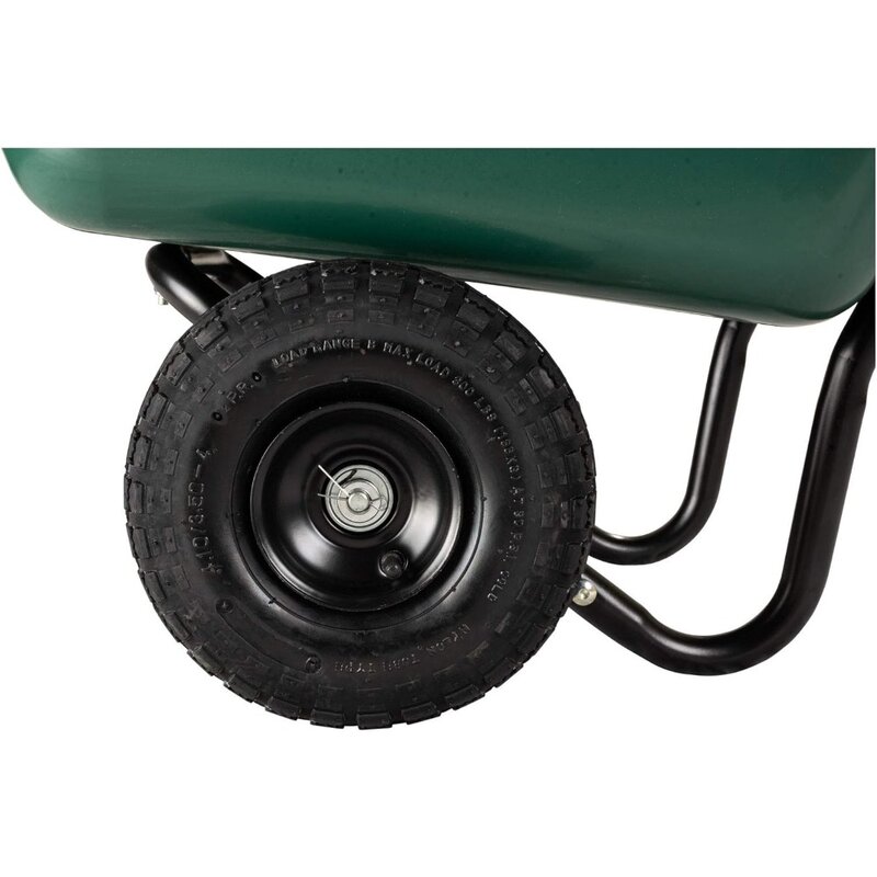 70019 Garden Barrow Dual-Wheel Wheelbarrow/Cart