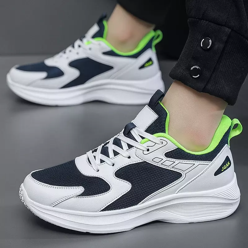 Extra Large Size Men's Running Shoes Soft Sole Outdoor Jogging Mesh Breathable Leisure Sneakers Men Sports Walking Shoes 49 50
