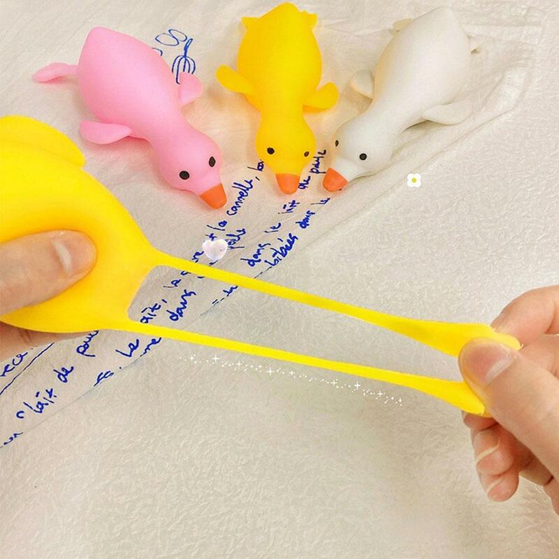 Cute Cartoon Duck Stress Relief Squeeze Toys Reliever Squish Toy Animal Anti Stress For Children Adults Gifts Fidget Toys H5p8