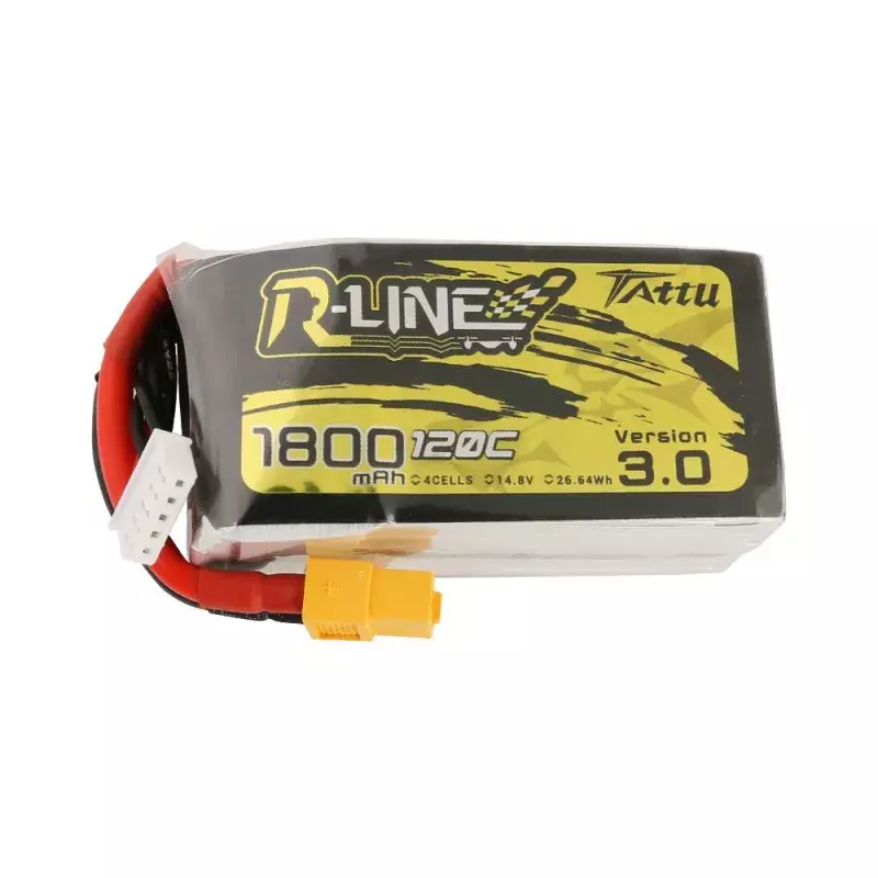 Hypothécaire aryR-Line-Batterie Lipo pour Drone de Course RC, Version 3.0 V3 1300/1400/1550/1800/2000mAh, 120C 4S 6S 4.2V, Prise Compte 60, FPV