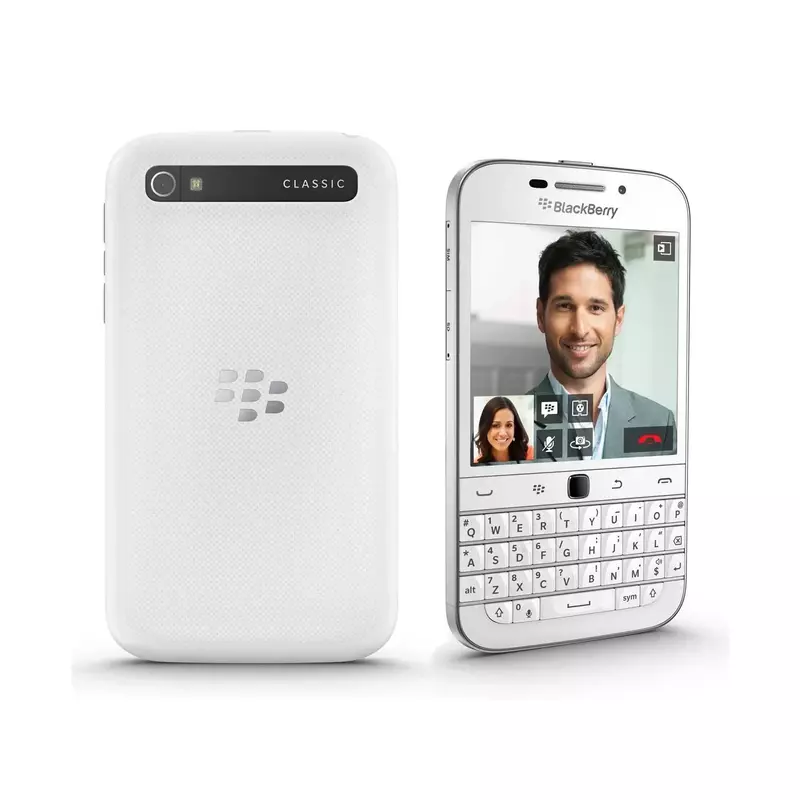 Originale sbloccato BlackBerry Classic Q20 4G LTE Mobile 8MP WIFI 3.5 "16GB ROM 2GB RAM Qwerty Bluetooth cellulare Smartphone Bar