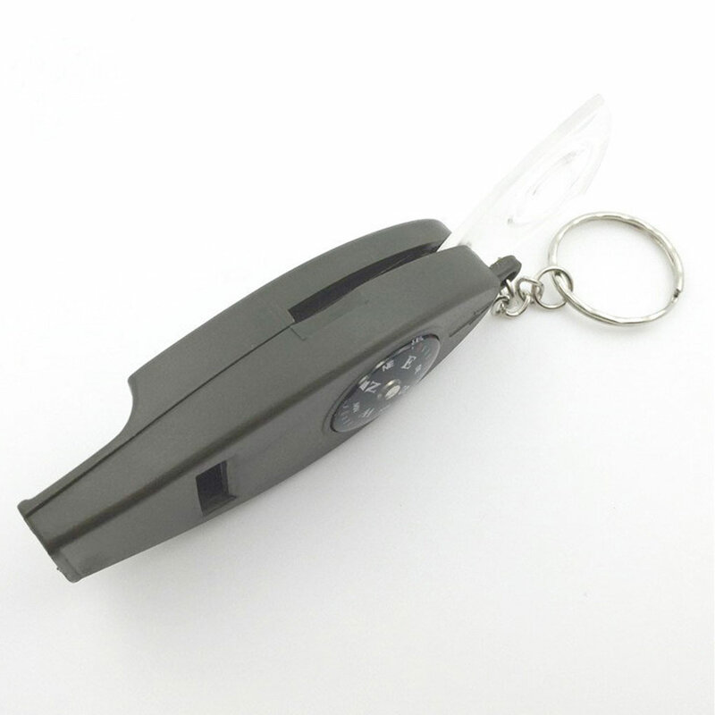Multi-Funcional Survival Whistle, Fique preparado para aventuras ao ar livre, confiável e durável