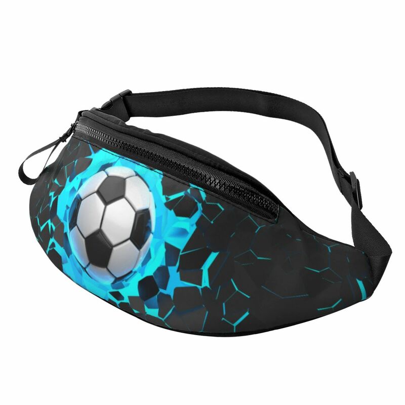 サッカーサッカーボールバストシェイプバッグ、ユニセックススポーツチェストバッグ、アクセサリー、トレンド