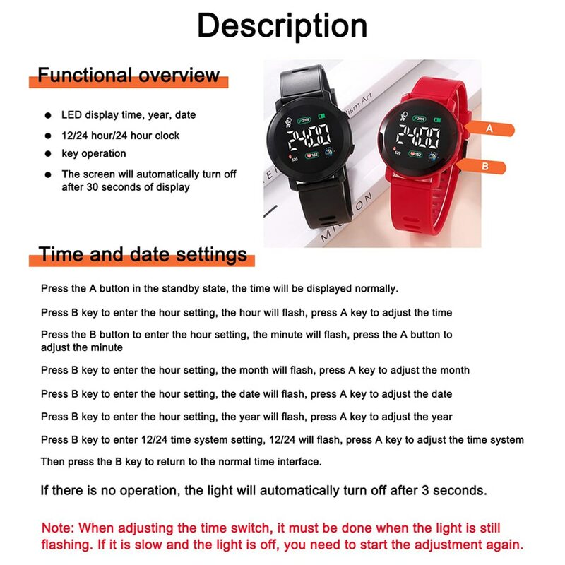 남녀공용 LED 디지털 시계, 커플 시계, 학생 스포츠, 육군 군사 실리콘 시계, 전자 시계, Hodinky Reloj Hombre