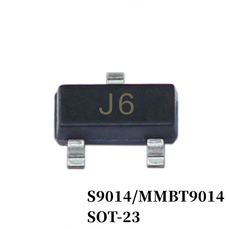 100 ~ 1000 pz S9012 S9013 S9014 S9015 S9018 Transistor SMD SOT-23 PNP NPN Transistor amplificatore bipolare
