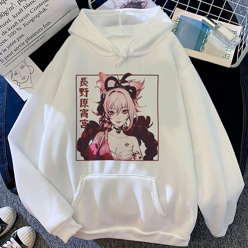 Genshin Impact hoodies women 90s graphic vintage sweatshirts sweater female Kawaii tracksuit