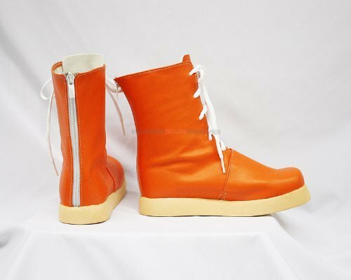 Обувь для косплея Yuffie Kisaragi, обувь для косплея окончательной фантазии VII FF7 Yuffie Kisaragi, обувь для косплея оранжевого цвета на заказ